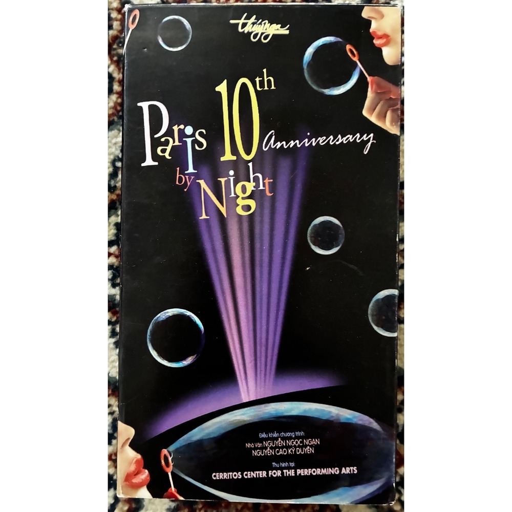 Thuy Nga Paris By Night 24 10th Anniversary 2 VHS Set Vietnamese Variety 1994